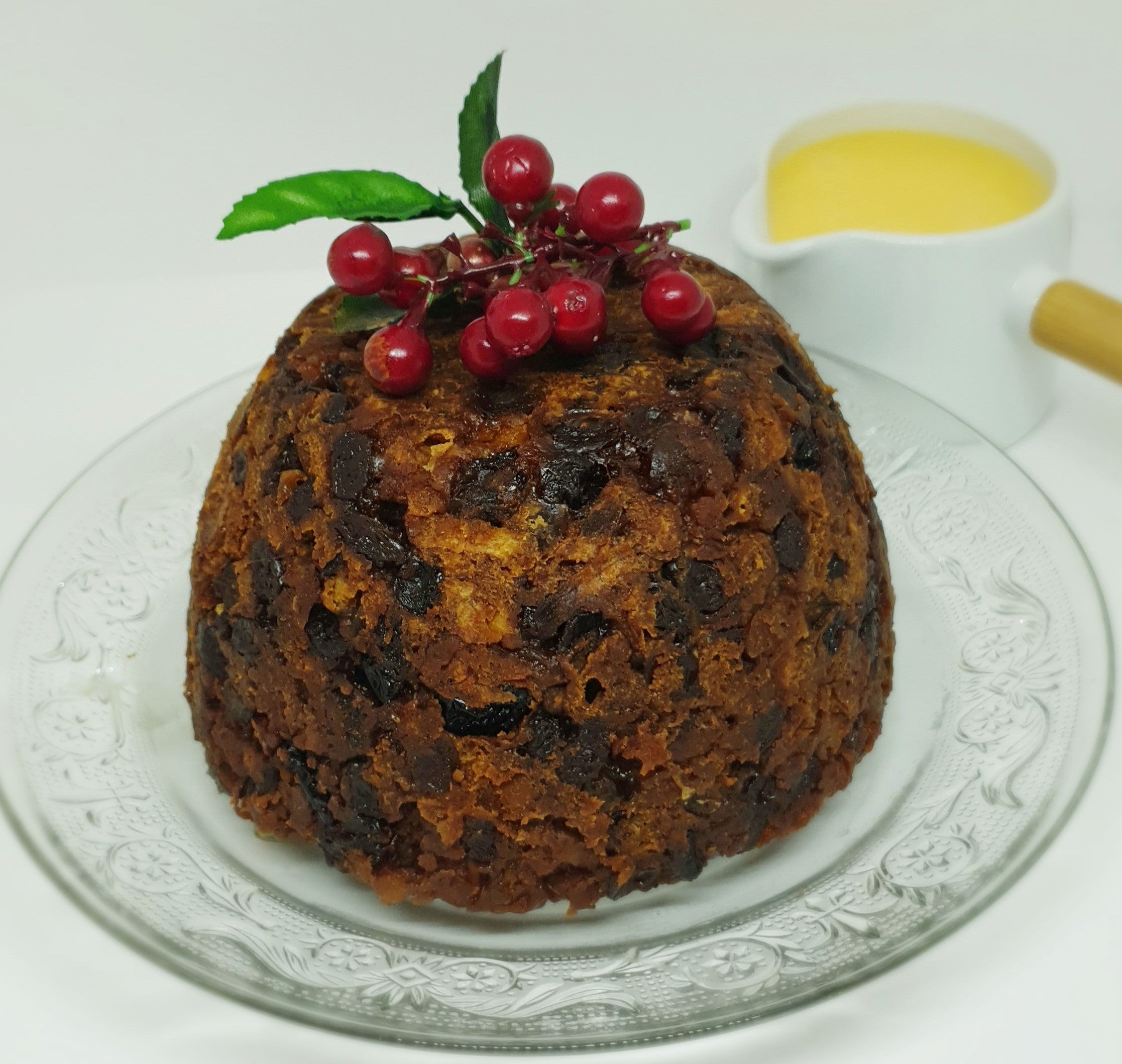 Pudding de Noël en feutre, pudding de Noël en juillet, fabriqué à partir de  feutre de laine -  France