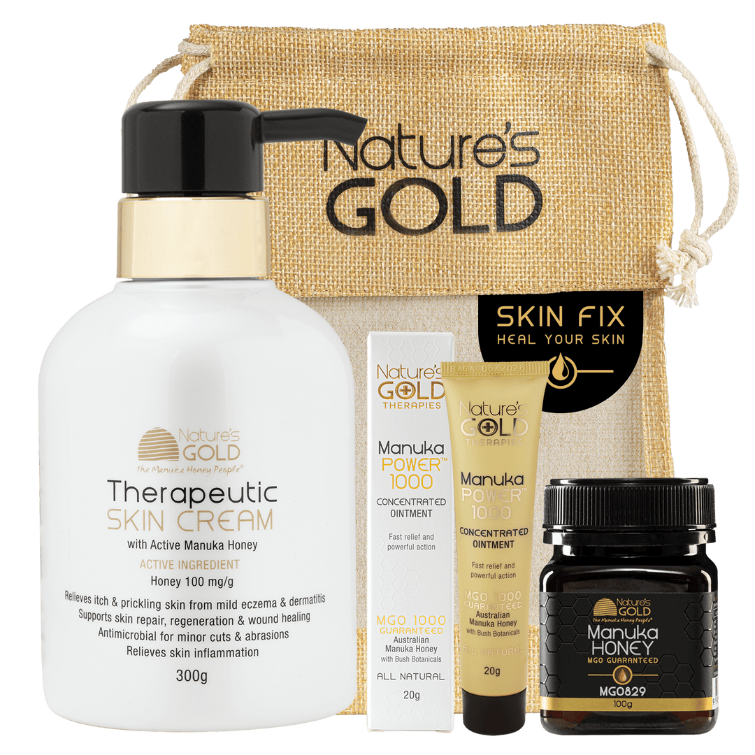 Manuka honey high strength skin fix gift pack 